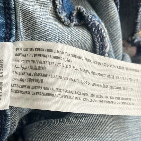 Abercrombie & Fitch Simone High Rise Ankle Jean Size 2 Denim - Picture 8 of 10